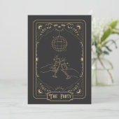 Invitation Tarot Mystic Bachelorte Party (Debout devant)
