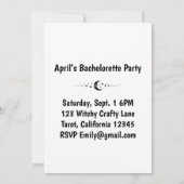 Invitation Tarot Mystic Fortune Astrological Zodiac Celestial (Dos)