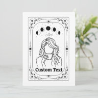 Tarot personnalisé Féministe Magique Mystique Zodi