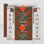 Invitation Tartan écossais de MacGregor (Devant / Derrière)