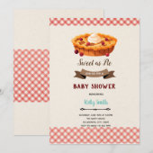 Invitation tarte aux cerises (Devant / Derrière)