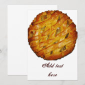 Invitation Tarte aux Pommes_ (Devant / Derrière)