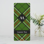 Invitation Tarte verte, noire, rouge et blanche (Debout devant)