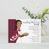 Invitation Tartes et plaid (Debout devant)