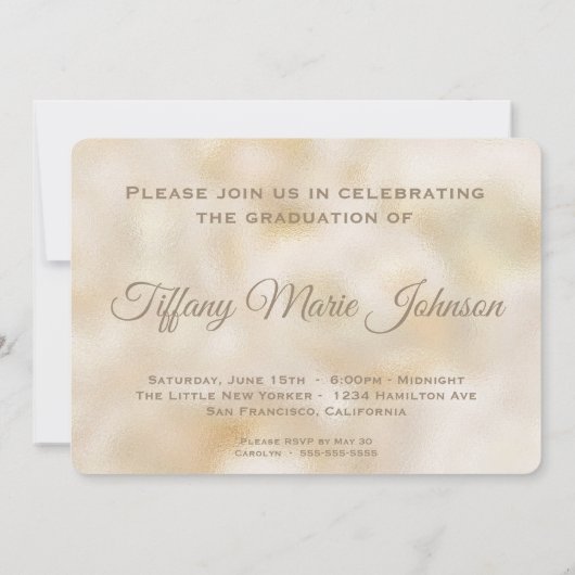 Invitation Tassel Worth the Hassle Graduation 2018 (Dos)