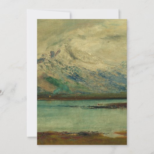 Invitation Tatra Mountain Landscape by Ladislav Mednyanszky (Devant)