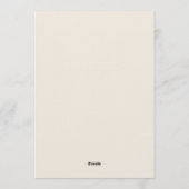 Invitation Taupe Ethereal Botanical Wedding (Dos)