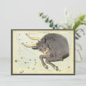 Invitation Taureau, Constellation Vintage Urania's Mirror (Debout devant)