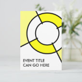 Invitation taureau jaune (Debout devant)