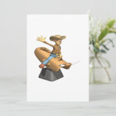 Invitation Taureau mécanique (Debout devant)