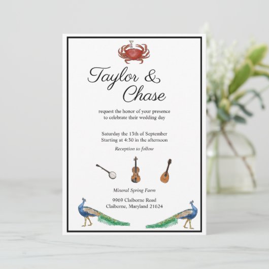 Invitation Taylor 2 (Debout devant)