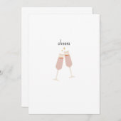 Invitation Tchin-Tchin ! (Devant / Derrière)