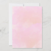 Invitation Tea Anniversaire Fille Rose Let's Par-Tea (Dos)