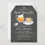 Invitation Tea-Chalkboard Fête des mariées Tea Party<br><div class="desc">Plus jolies créations de tableau dans le Little Bayleigh Store!</div>