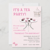Invitation Tea Party (Devant)