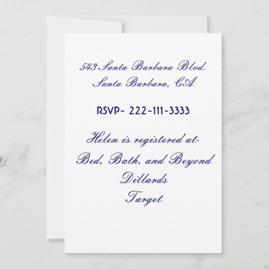 Invitation Tea Party (Dos)