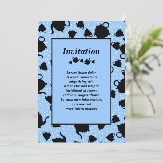 Invitation Tea Party (Debout devant)