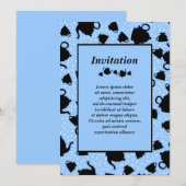 Invitation Tea Party (Devant / Derrière)