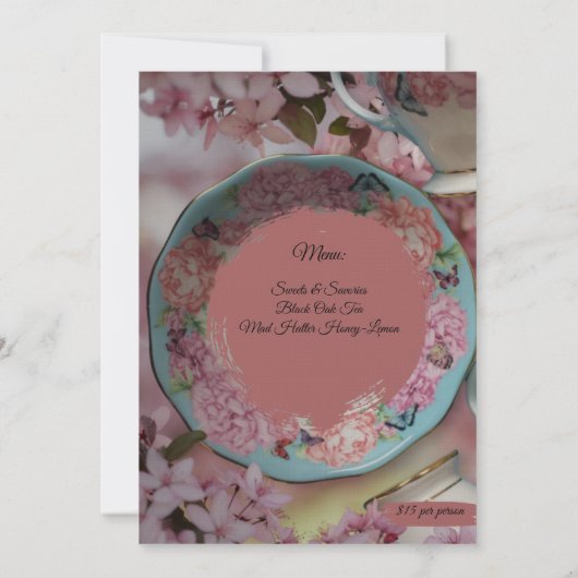 Invitation Tea Party (Dos)