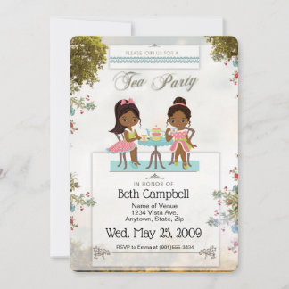 Invitation Tea Party
