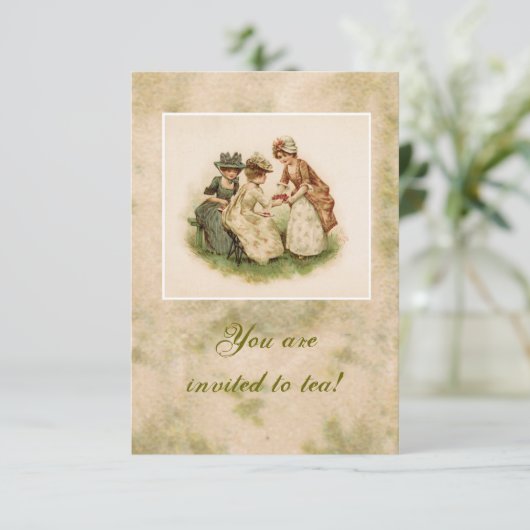 Invitation Tea Party (Debout devant)