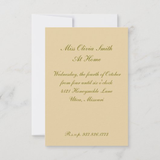 Invitation Tea Party (Dos)