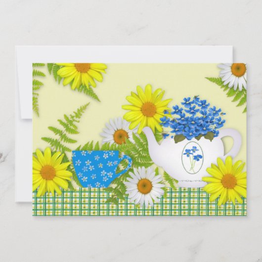 Invitation Tea Party (Devant)