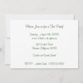 Invitation Tea Party (Dos)