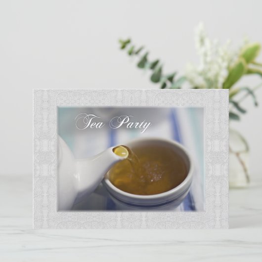 Invitation Tea Party (Debout devant)