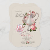 Invitation Tea Party (Devant / Derrière)