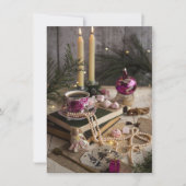 Invitation Tea Party à la maison de grand-mère pour Noël (Devant)