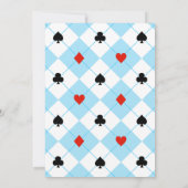 Invitation Tea Party Alice au pays des merveilles (Dos)