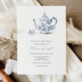 Invitation Tea Party baby shower