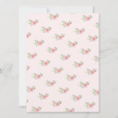 Invitation Tea Party Baby shower Voudrait-Elle Plutôt Game Ca (Dos)