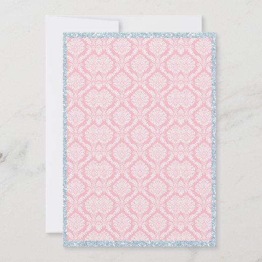 Invitation Tea Party d'anniversaire (Dos)