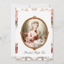Tea Party de mariée Rococo Marie Antoinette