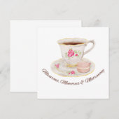 Invitation Tea Party Élégante Fête des mariées Bachelorette (Devant / Derrière)