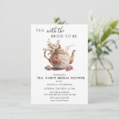 Invitation Tea Party | Fête des mariées de thé (Debout devant)