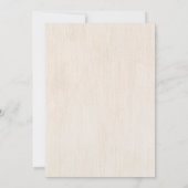 Invitation Tea Party Fille Anniversaire Monnaie Aquarelle Tur (Dos)