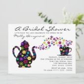 Invitation Tea Party Magic Bouquet Fête des mariées (Debout devant)