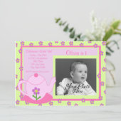 Invitation Tea Party/ Photo (Debout devant)