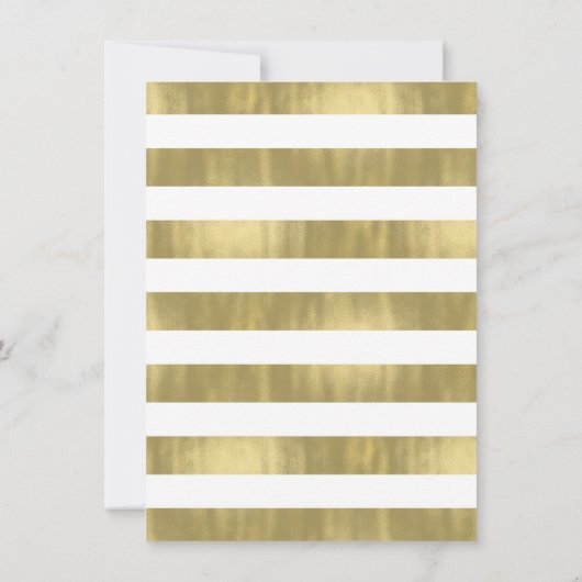 Invitation Tea Party rose et or (Dos)