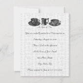 Invitation Tea Party vintage (Dos)