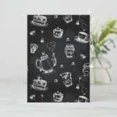 Invitation Tea Time Black (Debout devant)