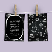 Invitation Tea Time Black