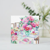 Invitation Tea Time Extravaganza : Timeless Tea, Un Baby show (Debout devant)