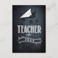 Teacher of the year