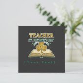 Invitation Teacher & Student Class of 2026 - Knowledge is Lig (Debout devant)