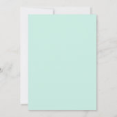 Invitation Teal Dazzling Summer Wedding (Dos)