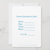 Invitation Teatime Book Club (Dos)